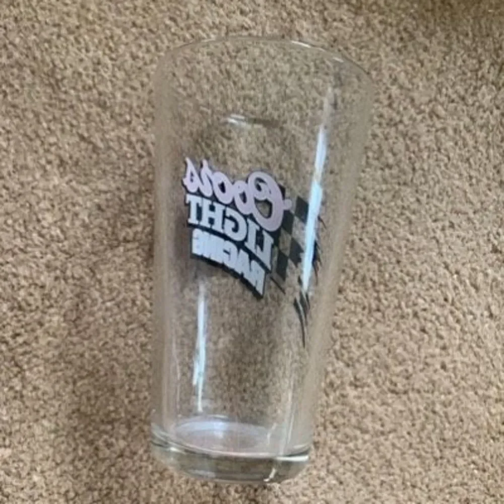 Coors Light Racing Pint Glass